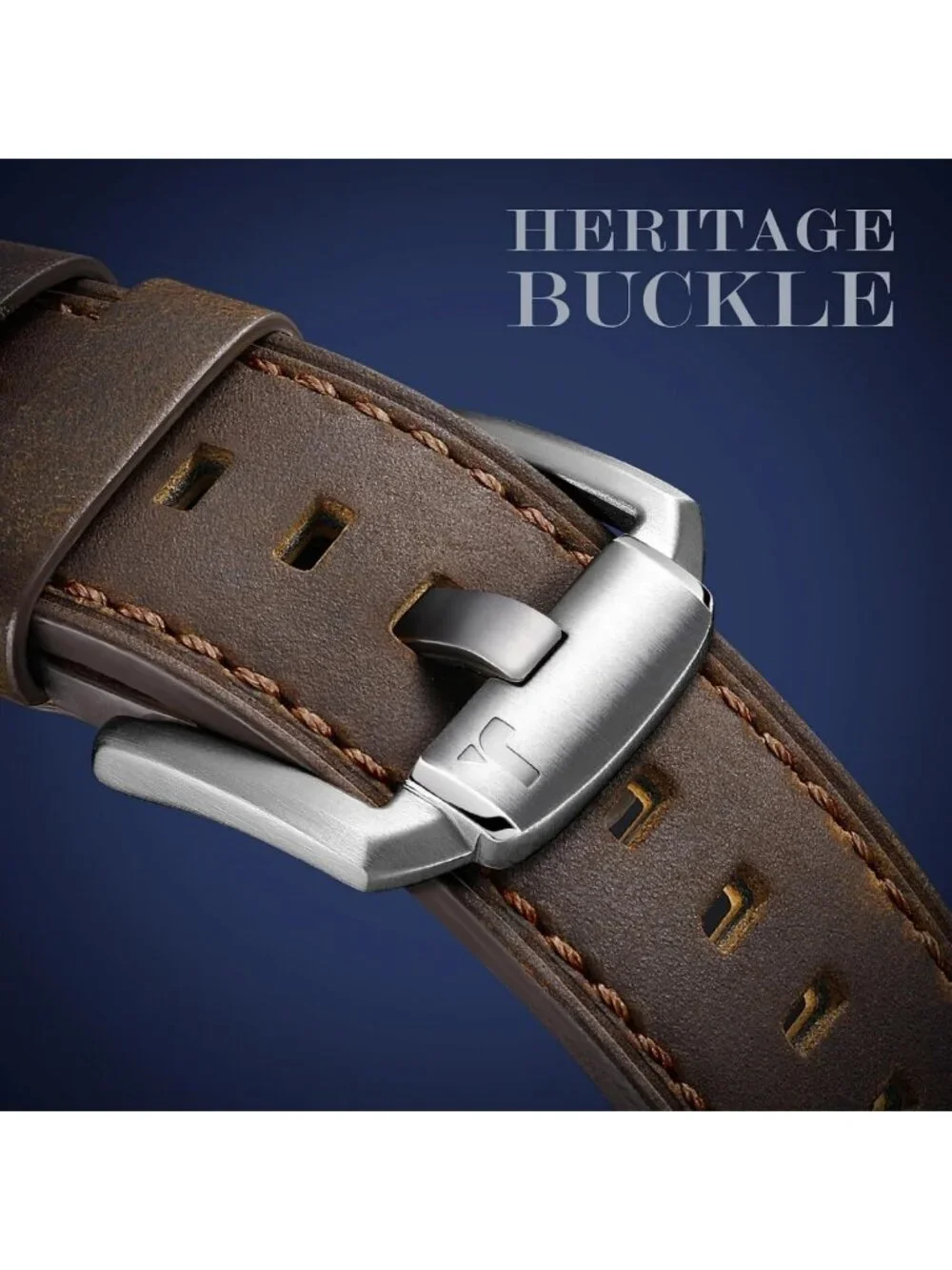Handcrafted Leather Band for Apple Watch Ultra & Series 1-3 | Adjustable, Quick